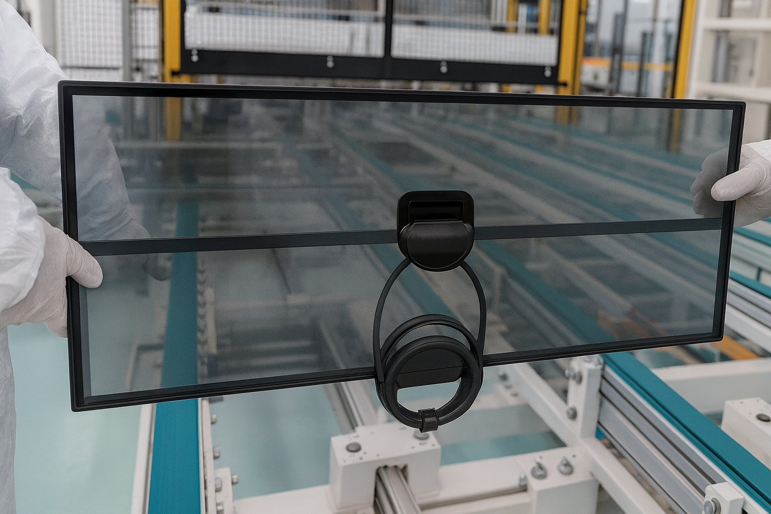 Vetro fotovoltaico trasparente - Dettaglio 1