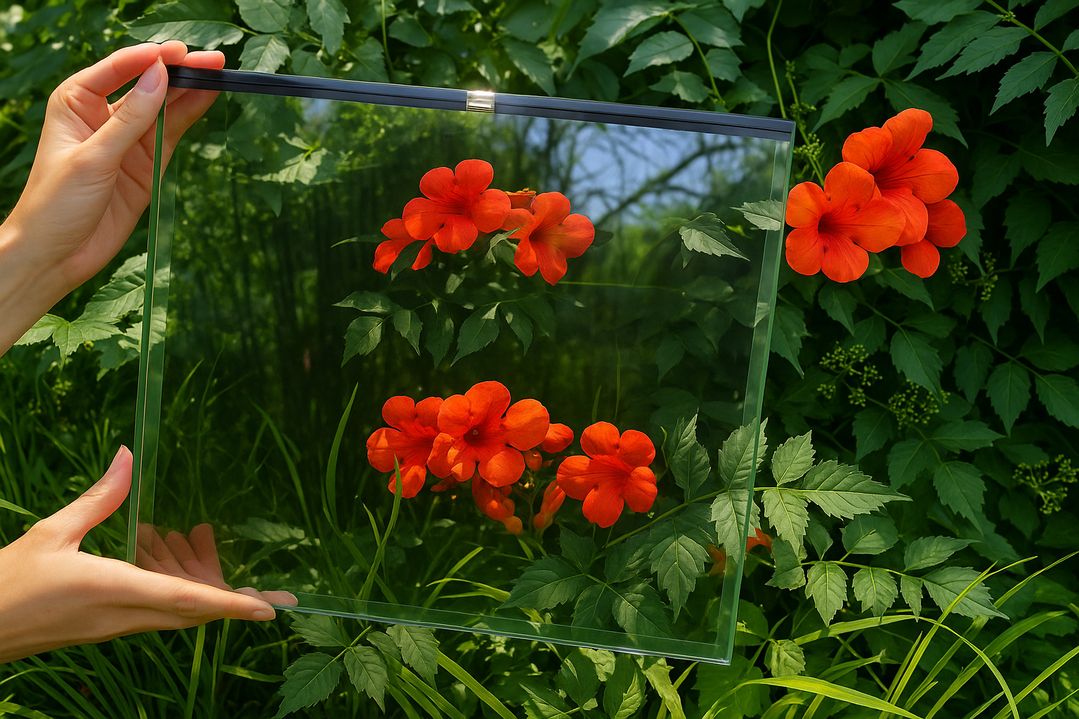 Vetro fotovoltaico trasparente - Dettaglio 2